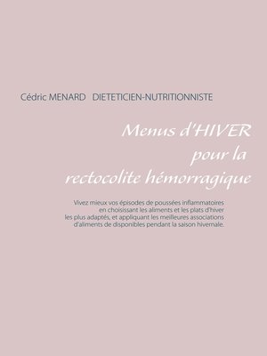 cover image of Menus d'hiver pour la rectocolite hémorragique